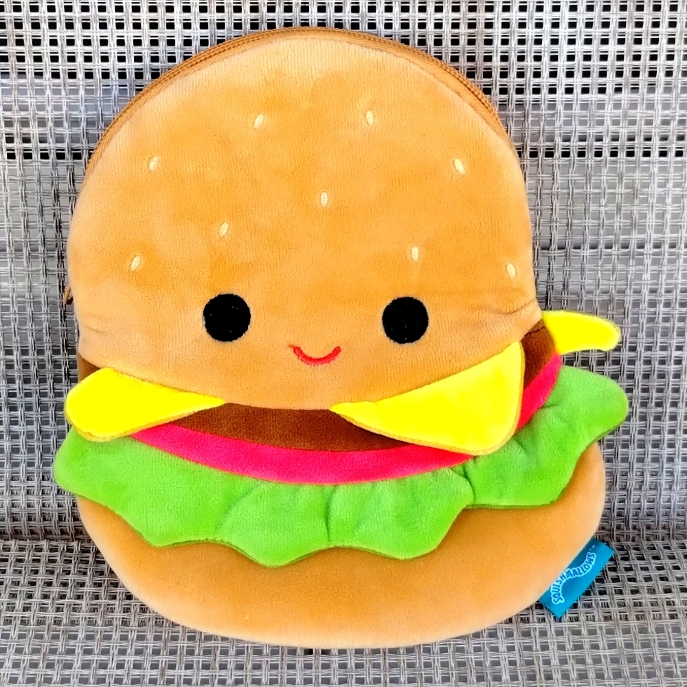 Squishmallows Cheeseburger Pencil Pouch